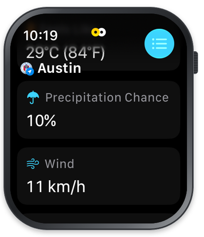Rain, wind, and more