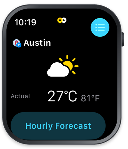 Both temperature scales on Apple Watch